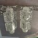 Cut crystal pepper salt shaker - vintage