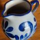 Salt-glazed stoneware jug Alsace / Germany 1.5 L handmade