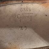 Roger Guerin - Bowl / pocket emptier in Bouffioulx stoneware - 56cm/24