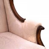 Wingback armchair, France, circa 1890.