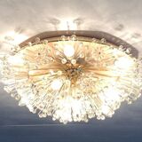 Austrian Flower Ceiling Lamp by Emil Stejnar for Rupert Nikoll, Vienna, Austria, 1950s