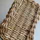 Petit panier osier beige