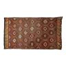 Anatolian handmade kilim rug 330 cm x 181 cm