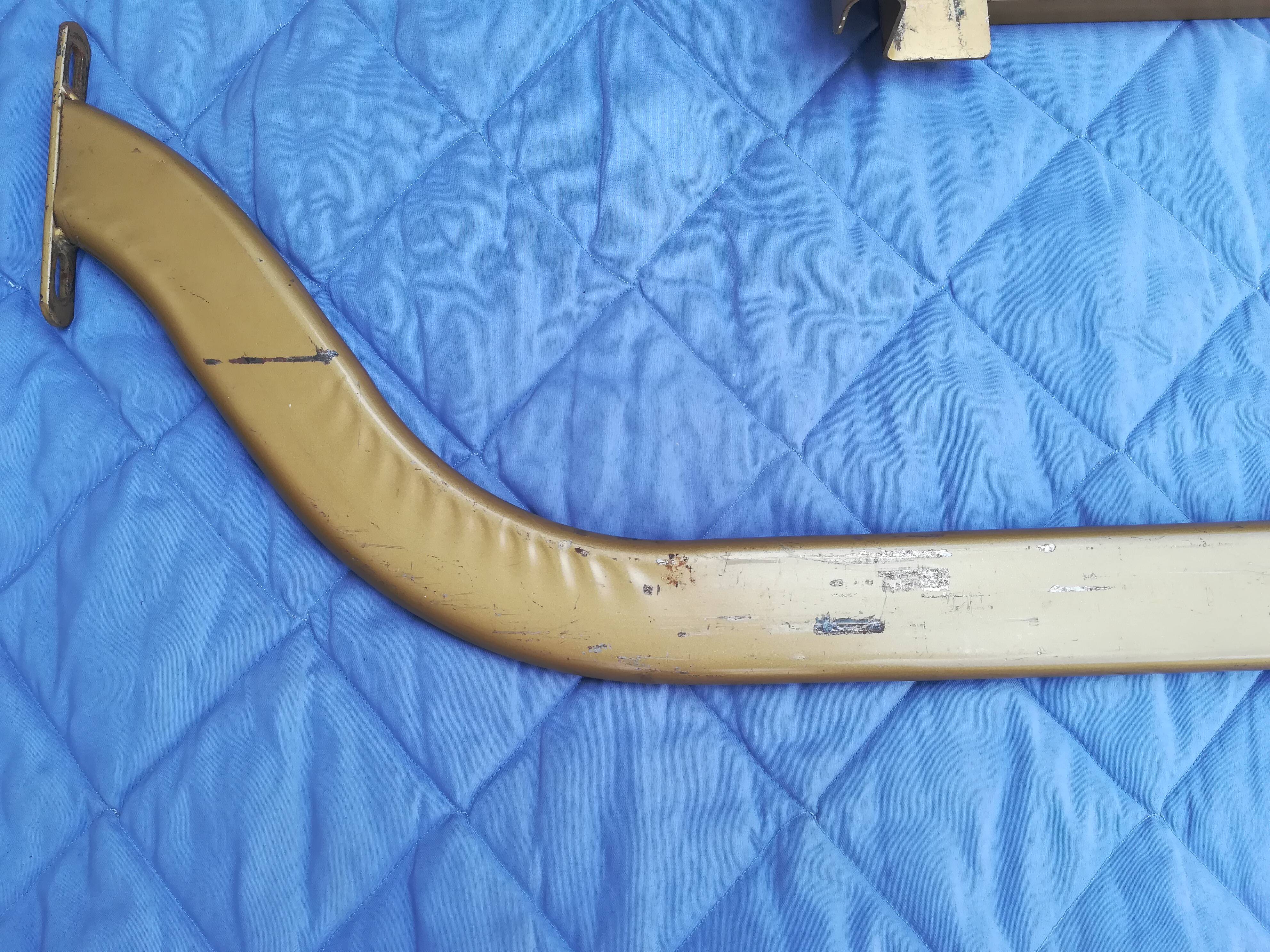 brass bed