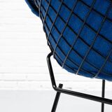 Diamond Armchair & Hocker by Harry Bertoia for Knoll