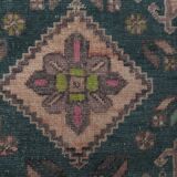 Vintage turkish rug from oushak, hand-woven 90x492 cm