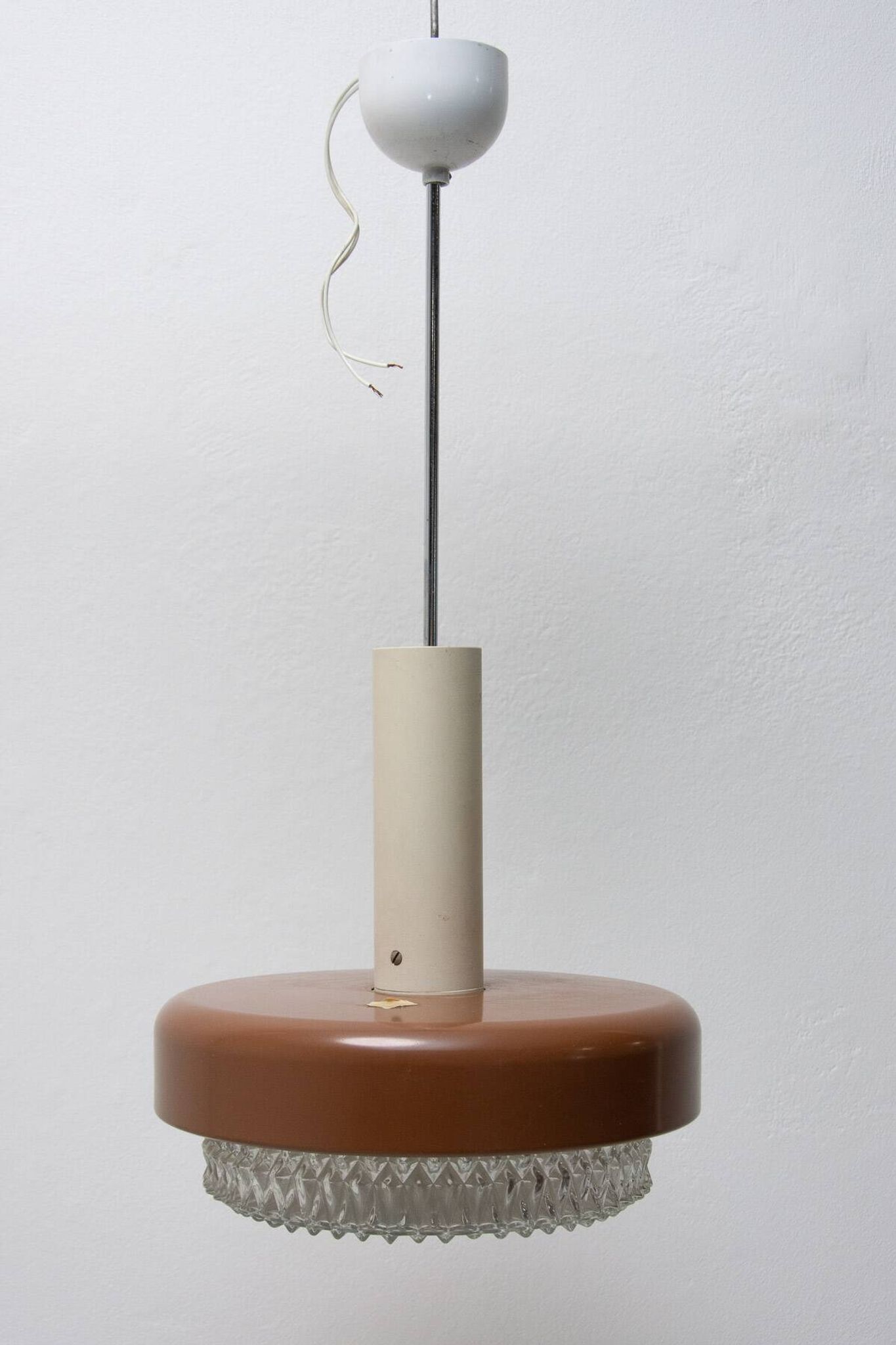 Mid century hanging lamp, Czechoslovakia, 1970´s
