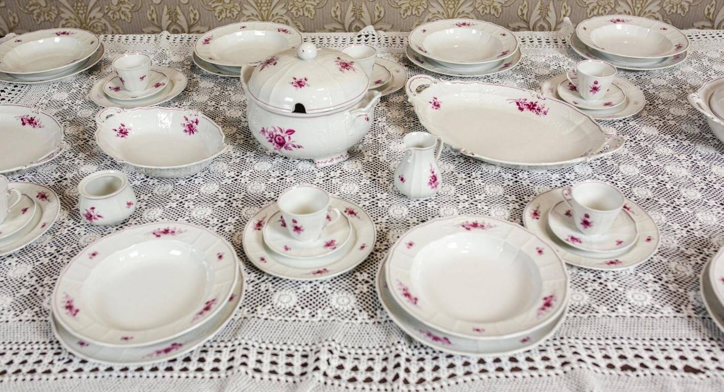 Porcelain Service from Fürstenberg, West Germany, 1960s, Set of 69