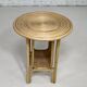 Rattan side table