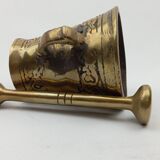 Bronze apothecary/pharmacist mortar and pestle