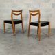 Paire de chaises style scandinave 1970
