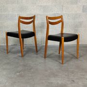 Pair of Scandinavian style chairs 1970