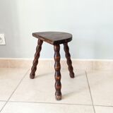 Vintage tripod stool 50s/60s
