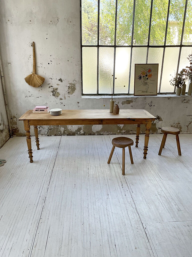 Farm table bistro pine and cherry 210cm