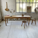 Farm table bistro pine and cherry 210cm