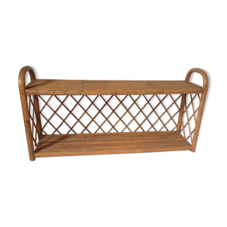 Shelf rattan 1 m
