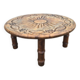 Vallauris Ceramic Coffee Table François Chaty 1960
