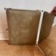 Large triptych barber mirror circa 1950, to stand or hang