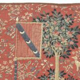 Halluin tapestry “The Lady at the Organ”