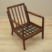 Fauteuil en hêtre, design danois, années 1970, production : Danemark