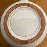 Pichet ancien en céramique de Moustiers blanche décor peint, France