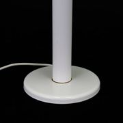 White bedside lamp, Danish design, 1960s, production: Denmark