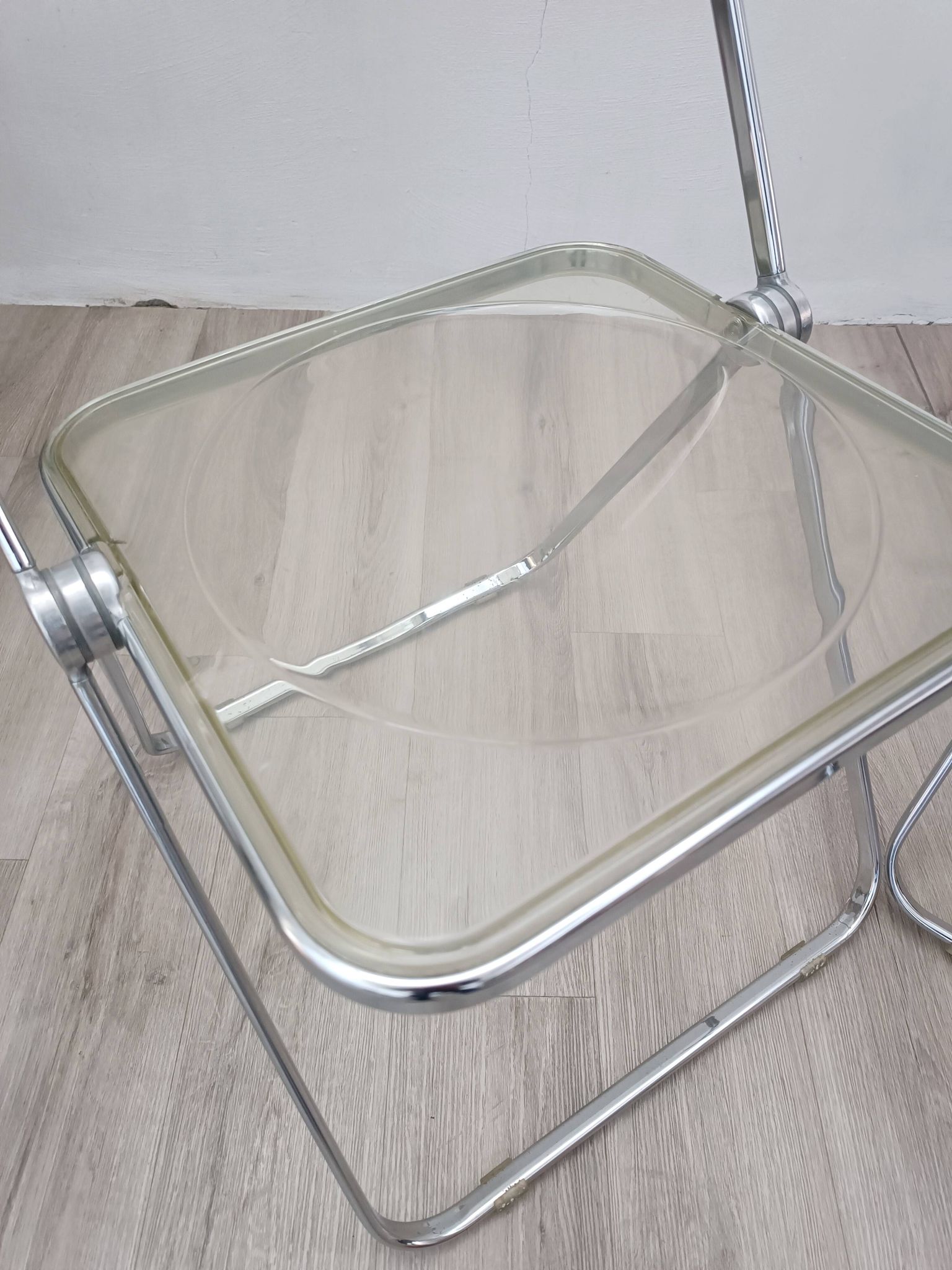 Plia chairs by Giancarlo Piretti for Anonima Castelli 1967