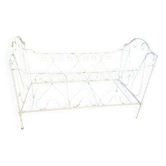 Wrought iron children's bed