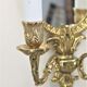 Pair Applique Mirror in Gilded Bronze Style Louis XVI