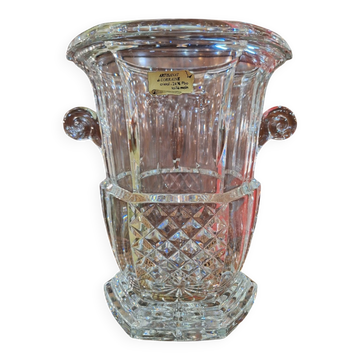 Seau à champagne en cristal
