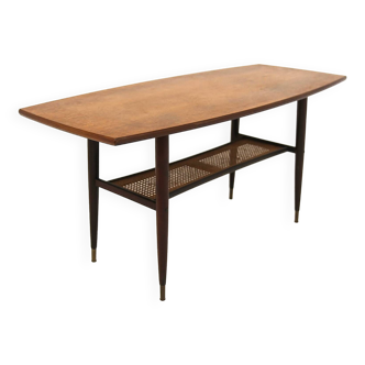 Table basse scandinave en teck, Suède, 1950