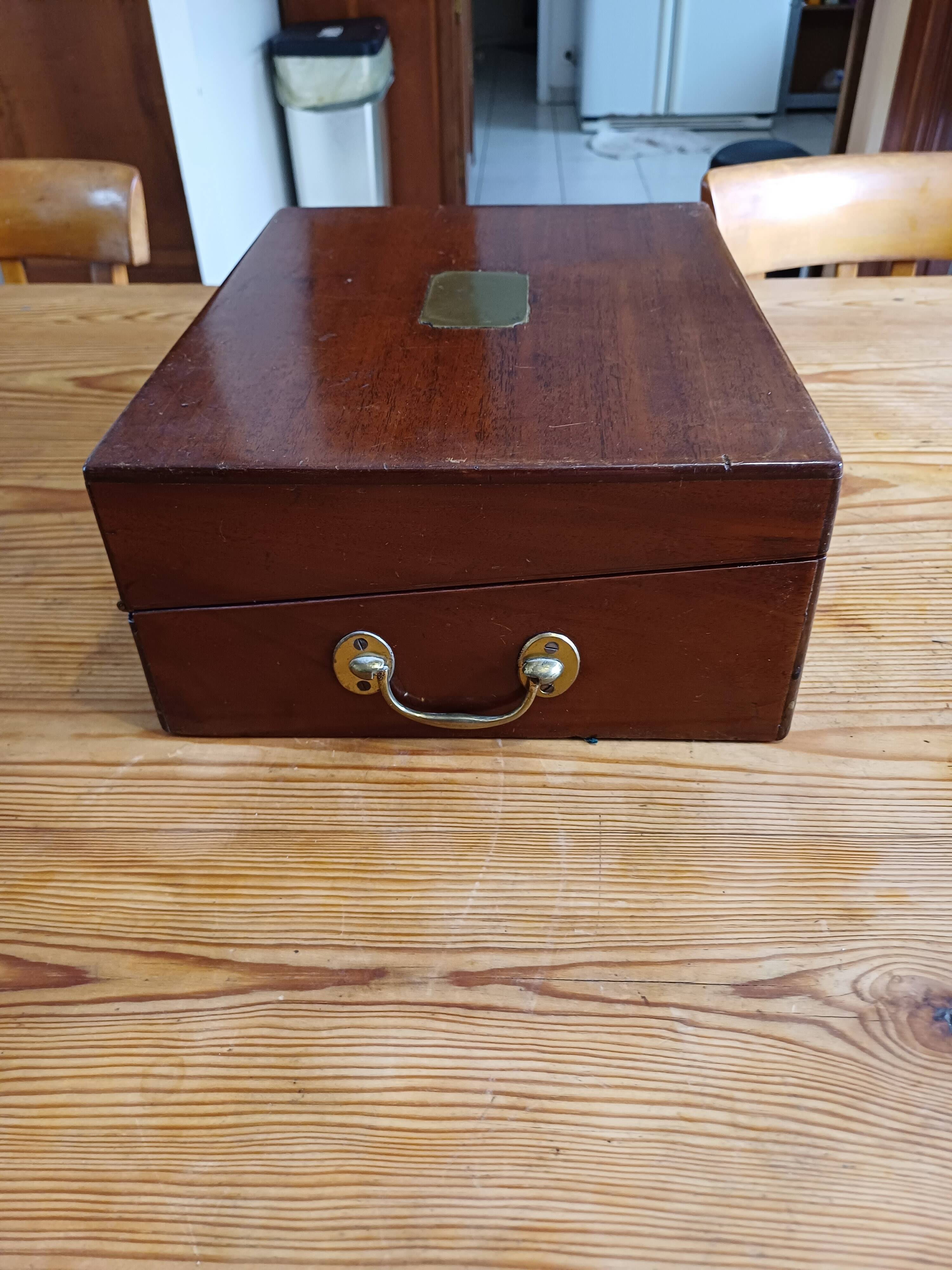 Marine Mahogany Hawksley writing desk