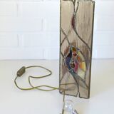 Vintage Bedside Tiffany Style Lighting Unique Lamp Vitrage Handmade Light