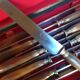 Set of 22 horn handle knives
