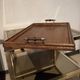 Oak and brass tray arts and crafts art craft victorian 19th century