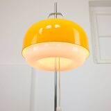 Space Age Yellow Medusa Floor Lamp by Luigi Massoni for Guzzini, 1970s