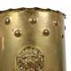 Unique XL Artillery Shell Umbrella Stand – WWI Trench Art (1915) – Lion Hea