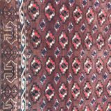 Tapis ancien turkmen afghan 153x205 cm
