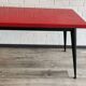 Ancienne table tolix en métal 1950 /60 vintage table de café bistro