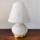 Vintage Murano glass mushroom lamp