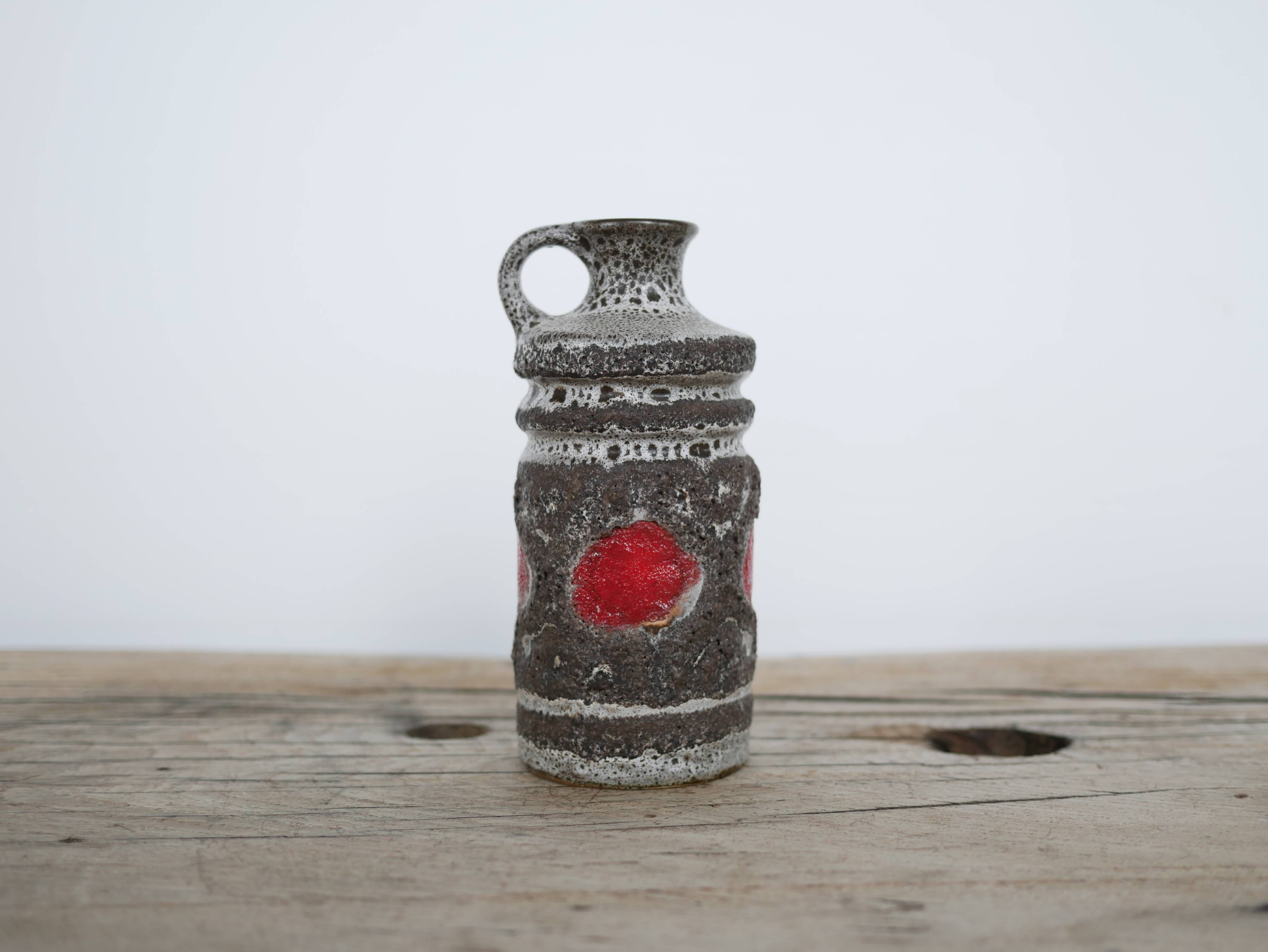 Vase vintage en céramique VEB Haldensleben Keramik, Allemagne