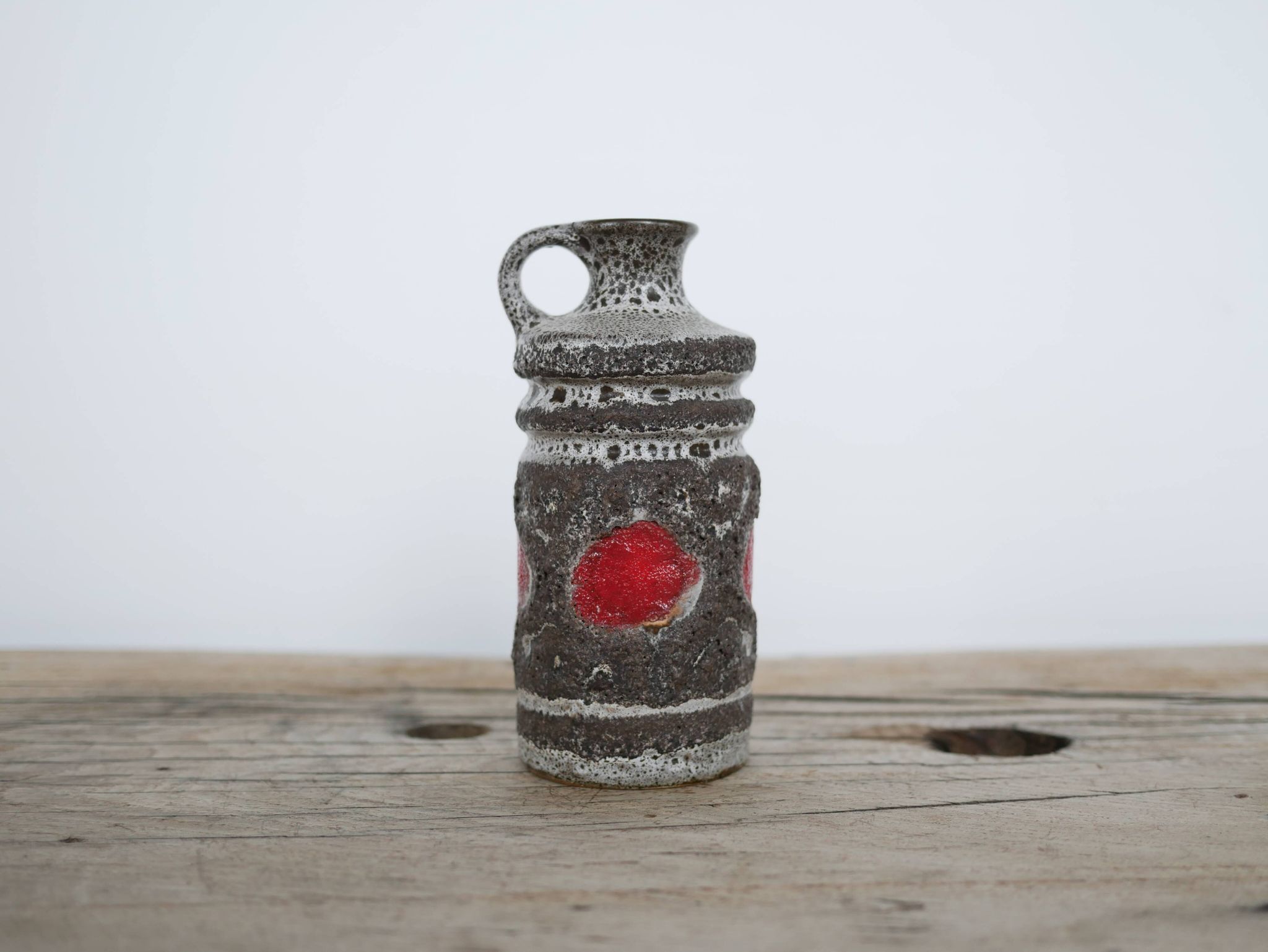 Vase vintage en céramique VEB Haldensleben Keramik, Allemagne