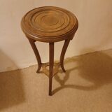 Pedestal table all wood