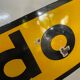 Advertising enamelled plate spido oil 1932