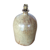 Pied de lampe en grès