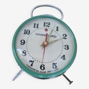 Vintage green Chambord alarm clock