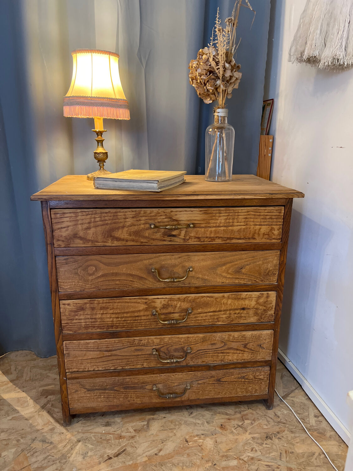 Commode chêne