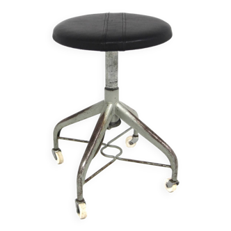 Industrial style stool, Sweden, 1950s