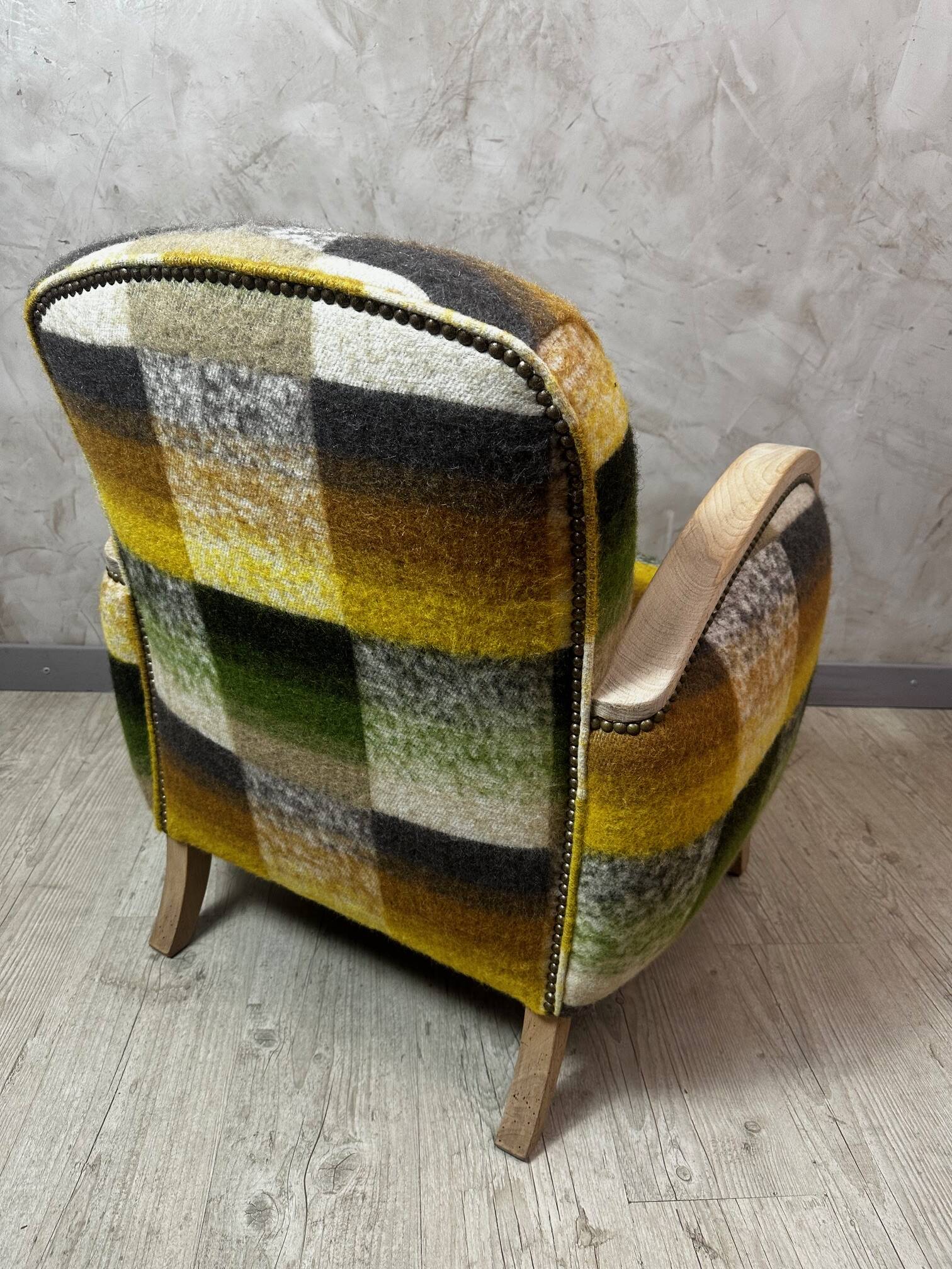 Fauteuil club refait