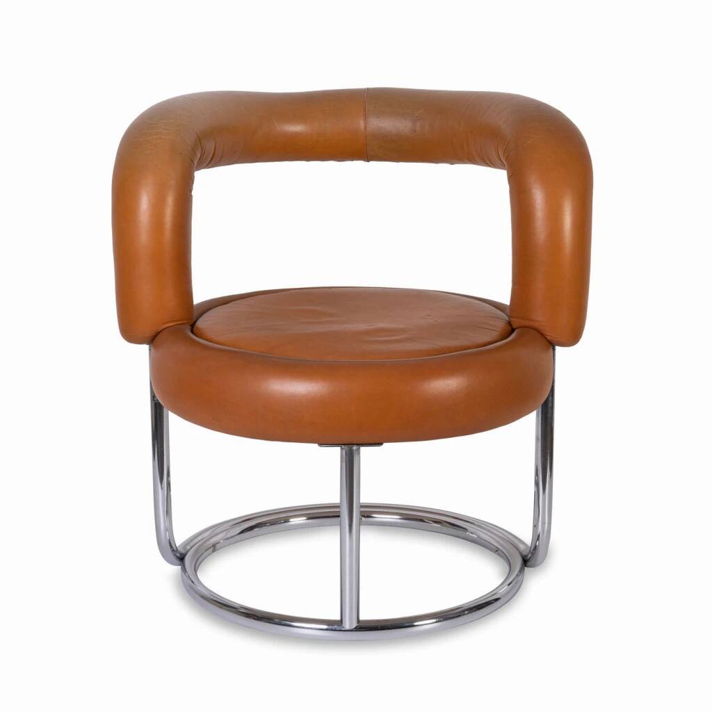 Club chair from the USSR Techcenter building from the 1970s